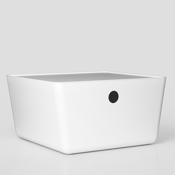Minimalist Storage Bin 3D model
