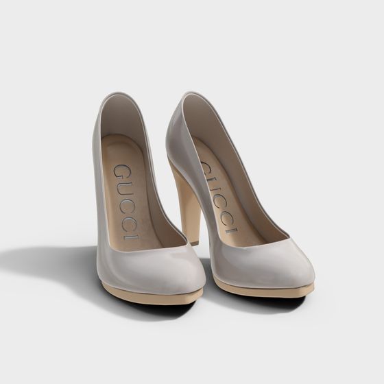 Gucci High Heels 3D model