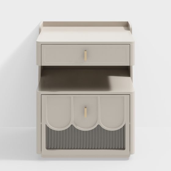 Cloud Nightstand 3D model