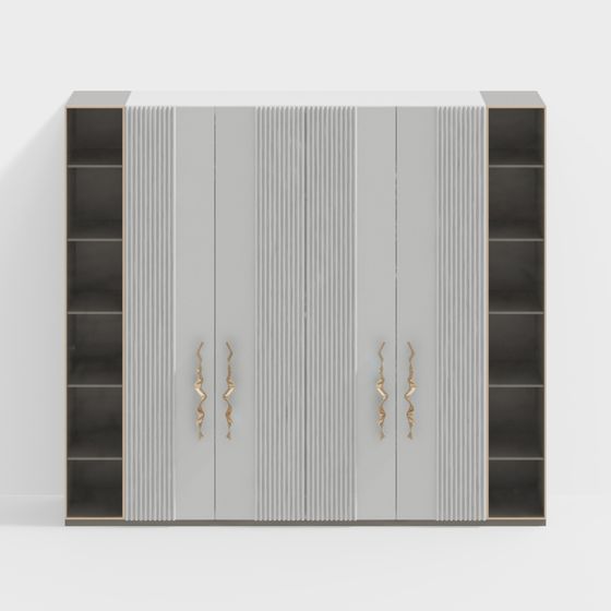 Stylish Modern 3D Cabinet Model