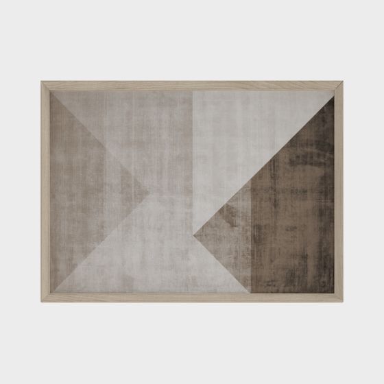 Abstract Geometric Frame 3D model