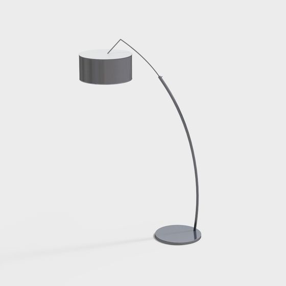 Arched Floor Lamp 3D model
