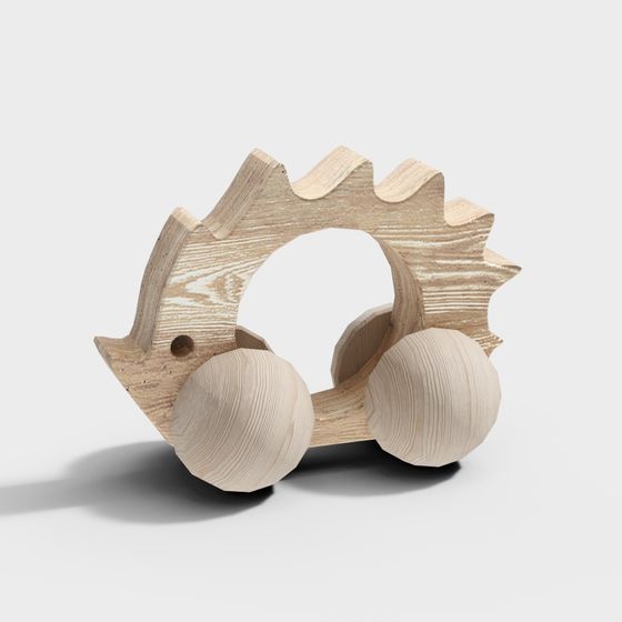 Gears Ring Low-Poly 3D model