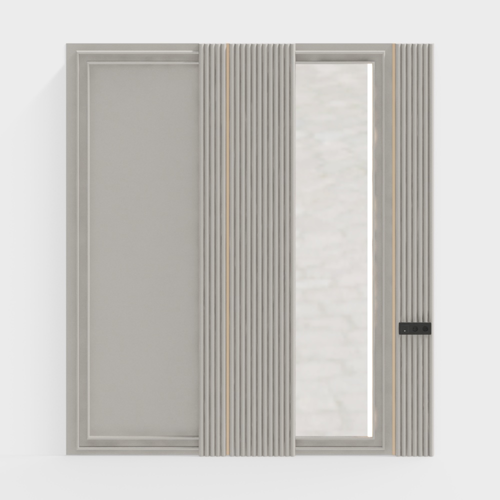 pared de TV de habitación 07