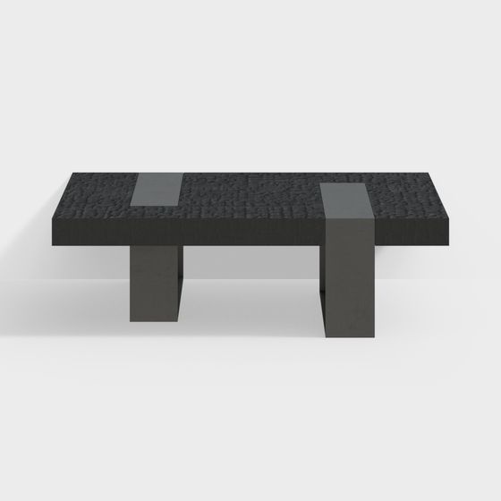 Urban Glow Coffee Table 3D model for Creative Spaces