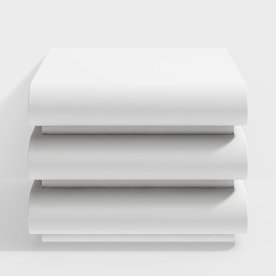 Minimalist Paper Roll 3D model for Creative Projects