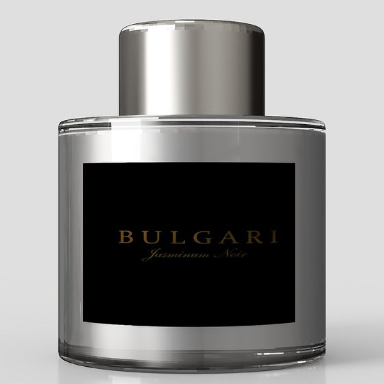 Bulgari Jasminum Noir Perfume Bottle 3D model for Creative Projects
