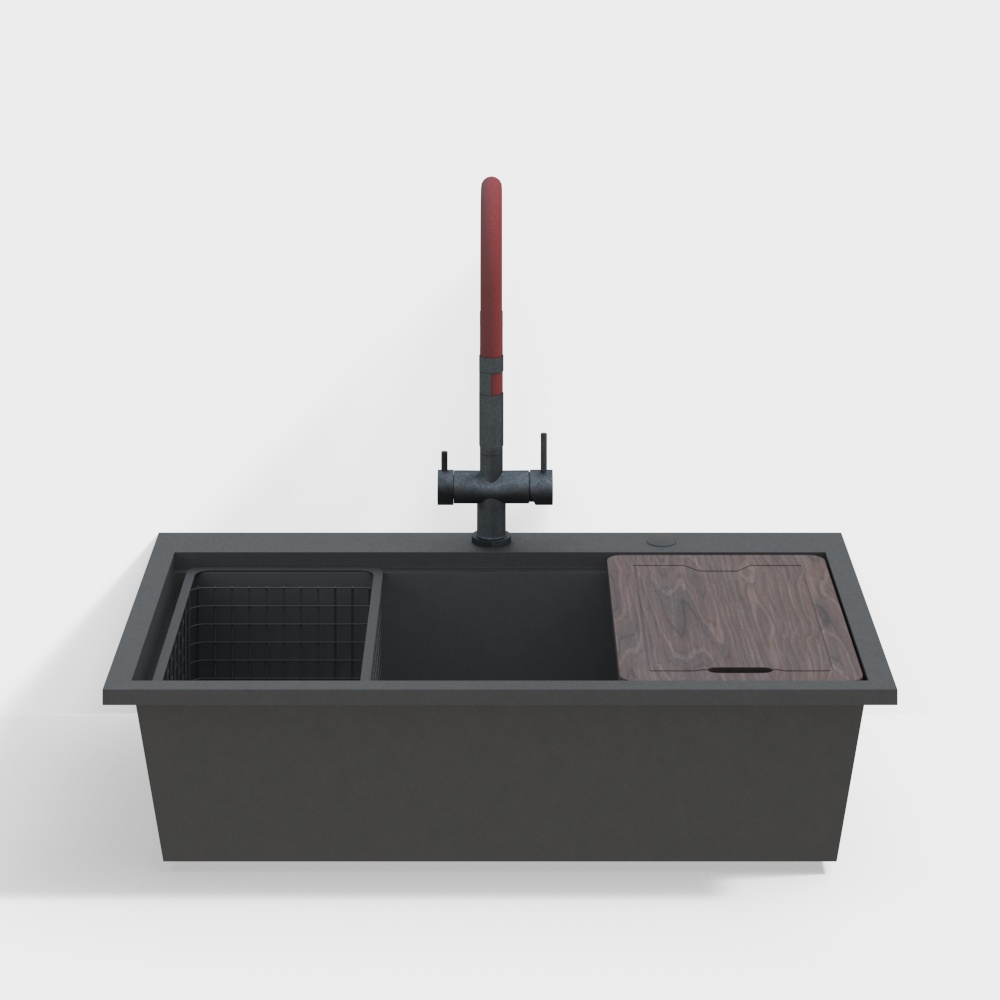 Doirteal_Drop_in_Black_Farmhouse_Sink