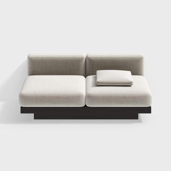 양인용 본 블랙 실내 루돌프 벤치