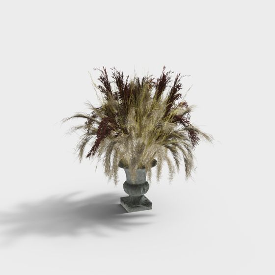 Charming Vintage Vase 3D model for Creative Designs