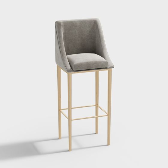 Urban Chic Bar Stool 3D Model