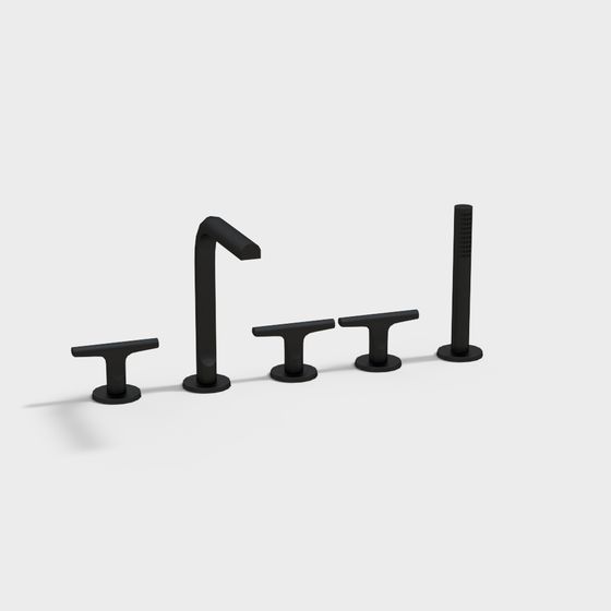 Urban Corner Elements 3D model for Creative Projects