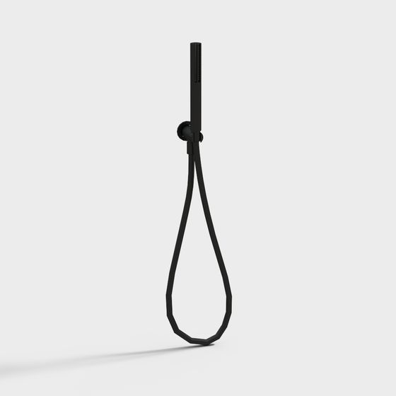 Elegant Low-Polygon Suspended Light 3D model