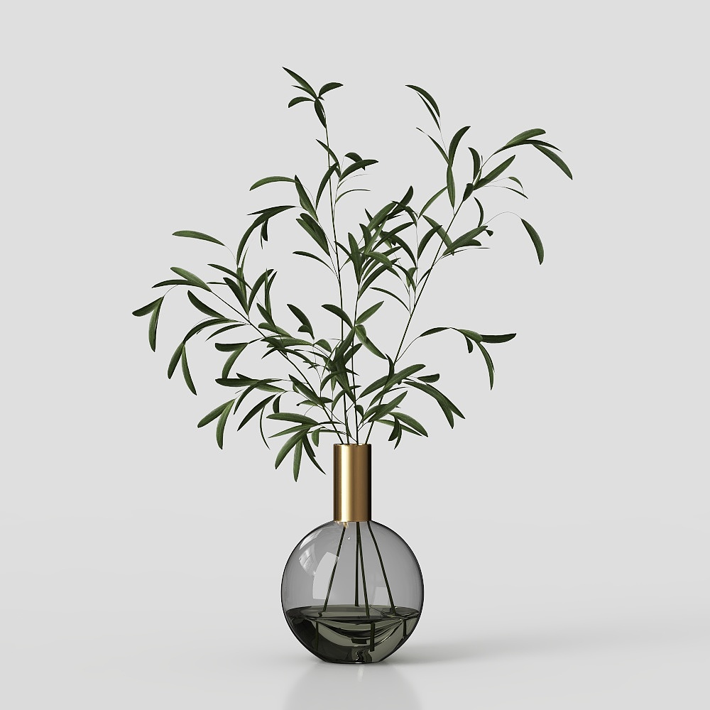 Modern Aquatic Plant Vase04