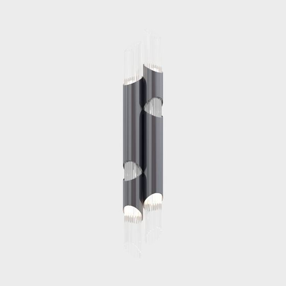 Twist Light 3D model - Modern Minimalist Lamp