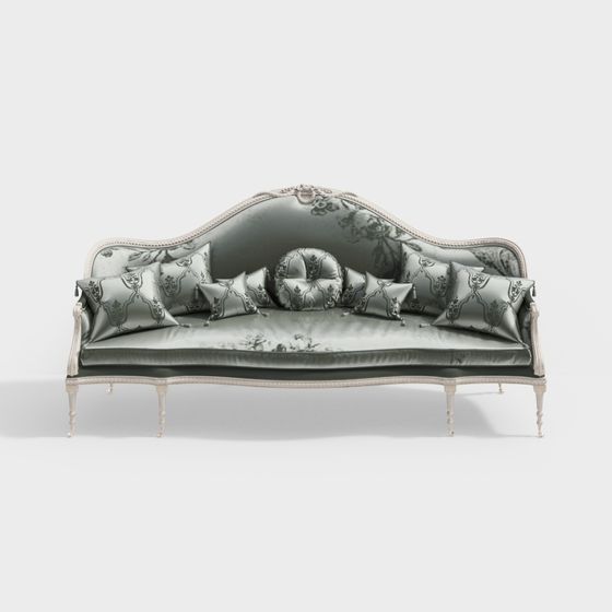 Royal Elegance Sofa 3D model