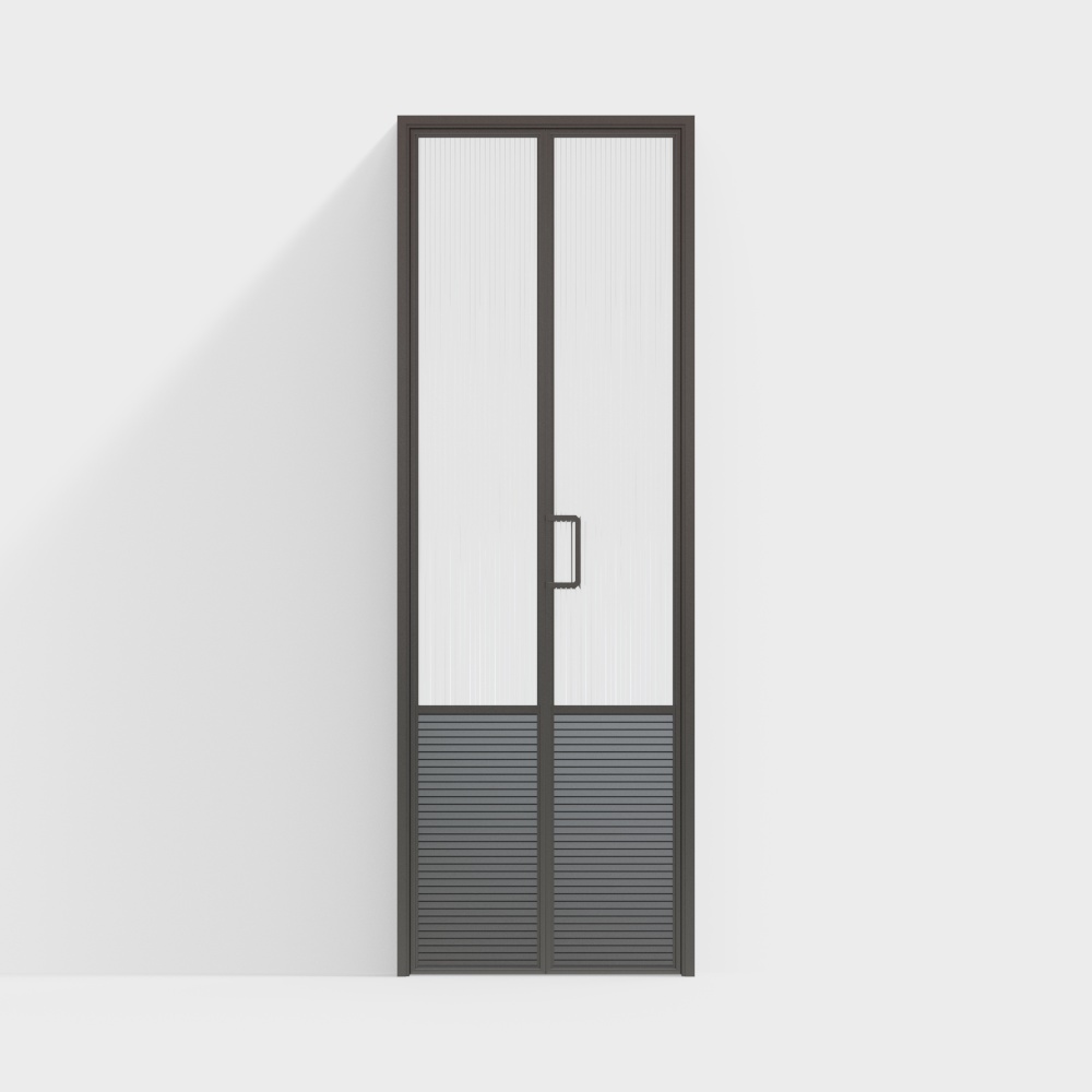 Modern bathroom Changhong glass folding door