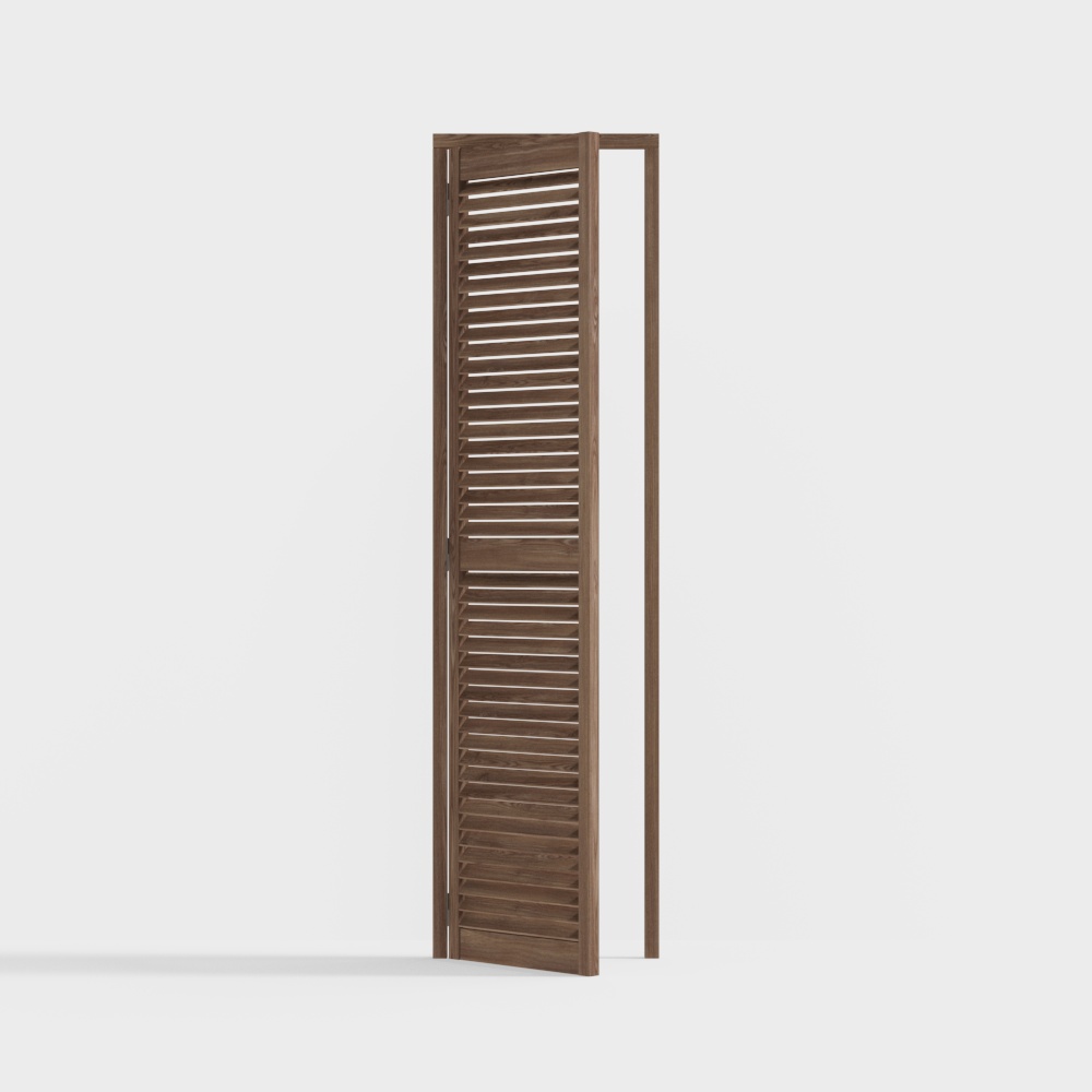 Slat door