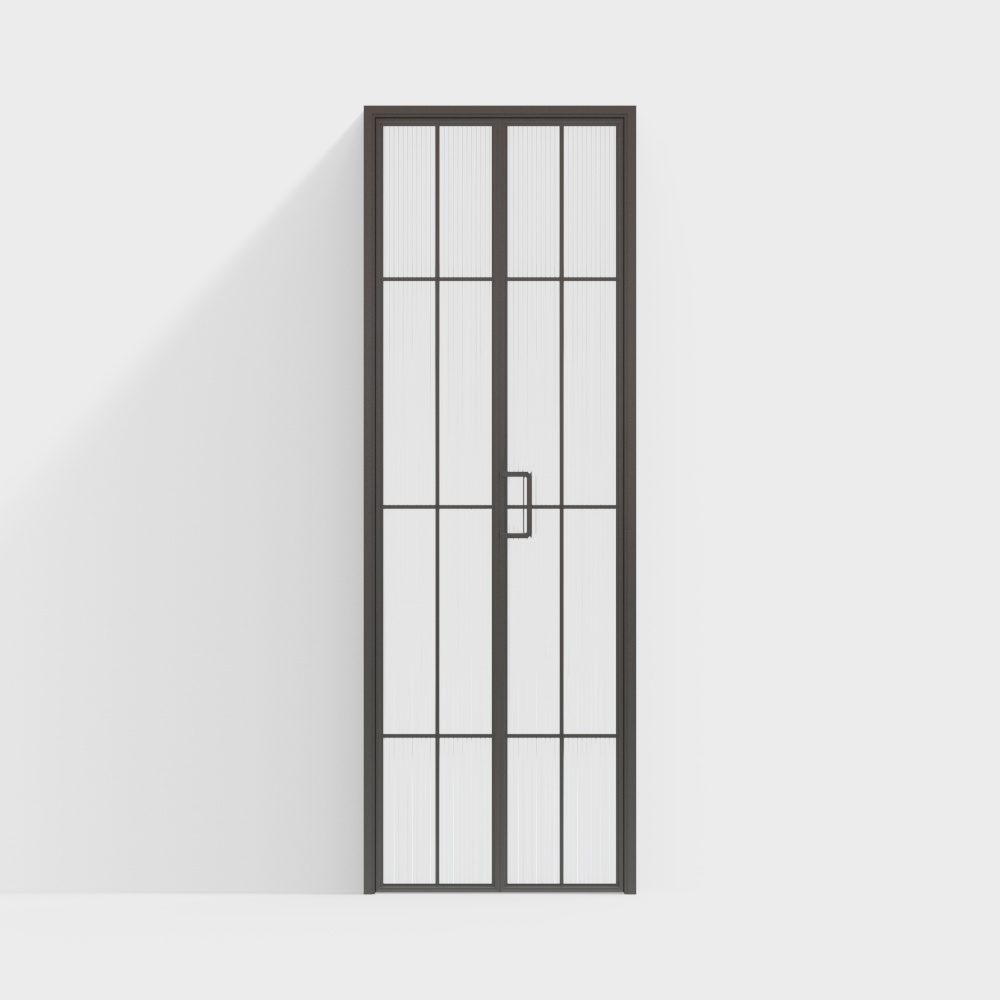 Cửa gập kính phòng tắm hiện đại