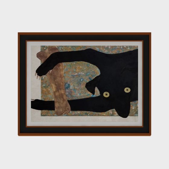 Abstract Cat Low Poly 3D model for Creative Projects