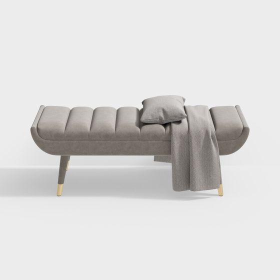 Urban Relaxation Bench 3D model