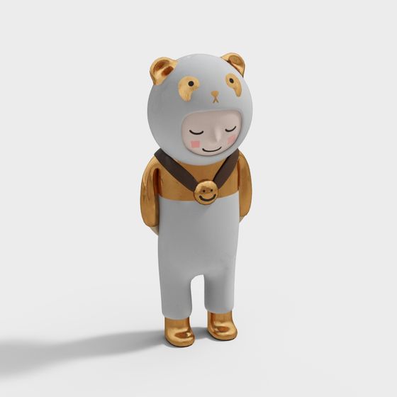 Charming Bear Explorer 3D model