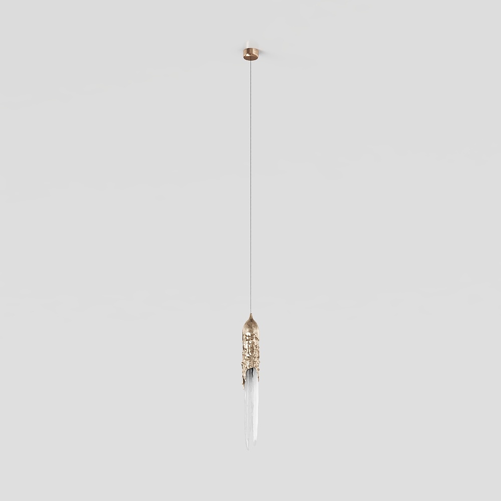 Flowing Light Chandelier 3D model