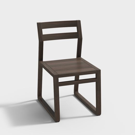 Modern Minimalist Chair 3D model