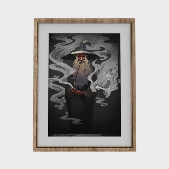 Wisdom Staff 3D model