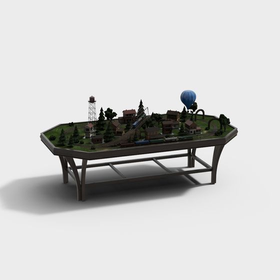 Miniature Countryside Paradise 3D model