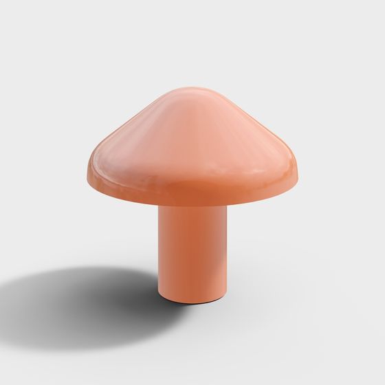 Charming Low-Poly Mushroom 3D model from Fairytale Forest