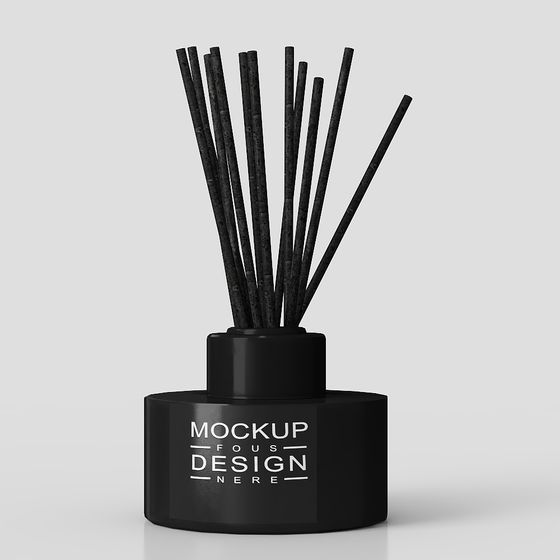 Stylish Aromatherapy Bottle Set 3D model in Low-Poly Design