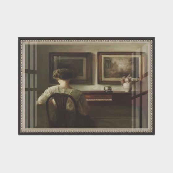 Classic Study Room 3D model