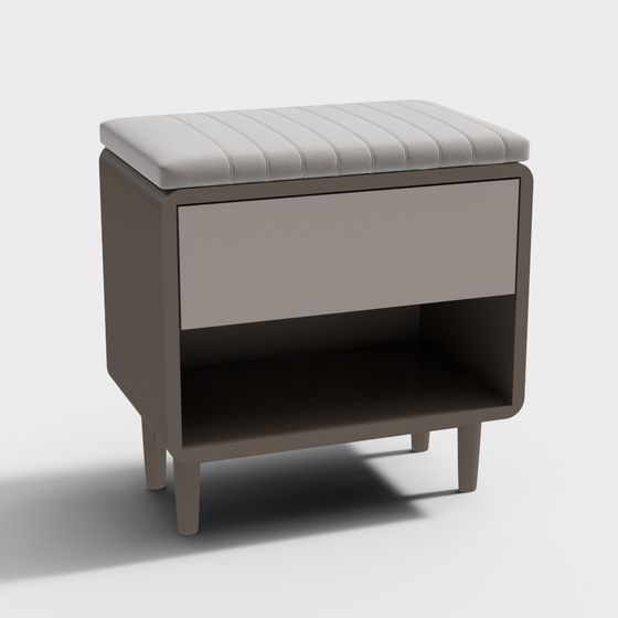 Urban Comfort Ottoman 3D model