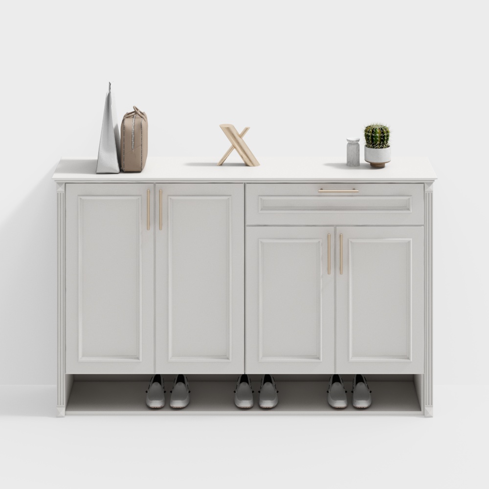 Mobile Porta Scarpe Stile Francese