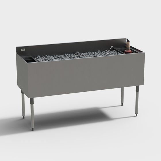 Industrial Sink 3D Model for Creative Projects