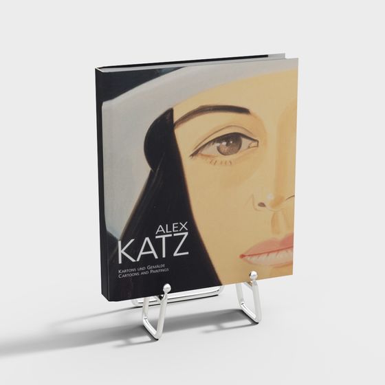 Alex Katz Cartoons and Paintings 3D Model for Creative Projects