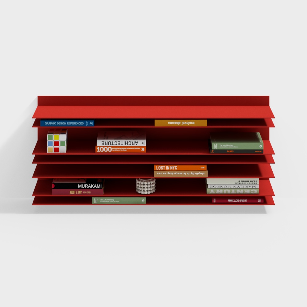 Cappellini Modern minimalist bookshelf