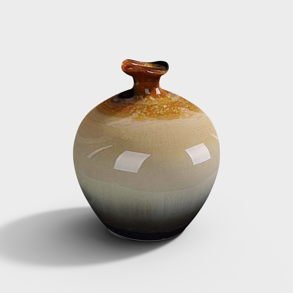 Décoration de vase de style Wabi-sabi