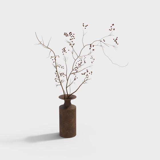 Unique Dead Branch Vase 3D model