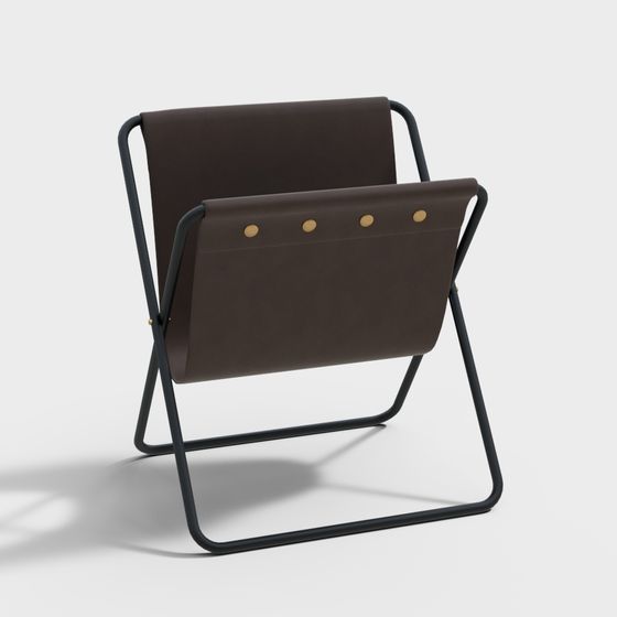 Modern Foldable Chair 3D model for Creative Designs