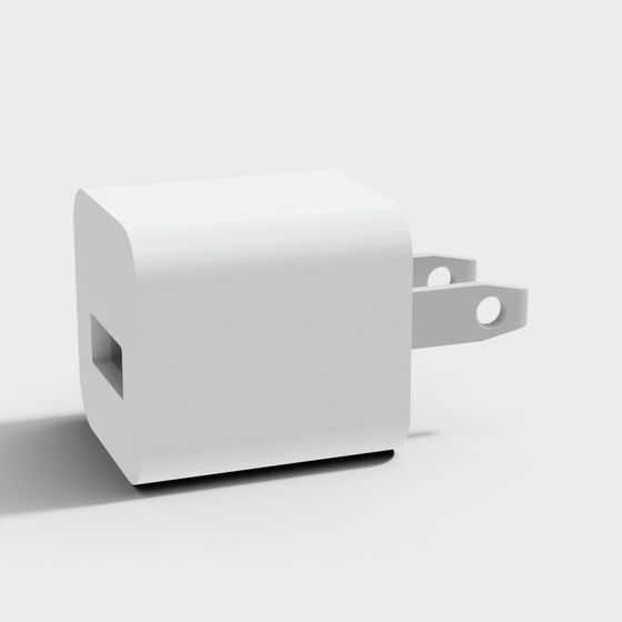 Elegant Minimalist Charger 3D model