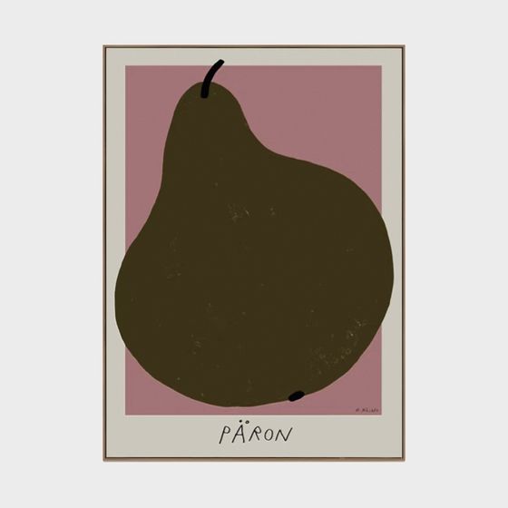 PÄRON Low-Poly Pear 3D model for Creative Projects