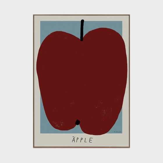 Vibrant Apple 3D Model for Various Applications