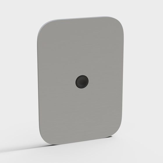 Stylish Metal Panel 3D model for Creative Projects