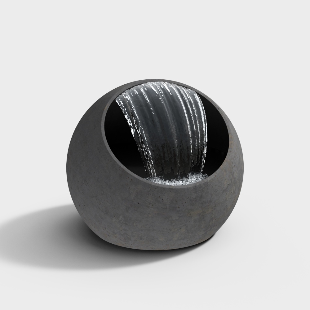 Waterfall fountains landscape