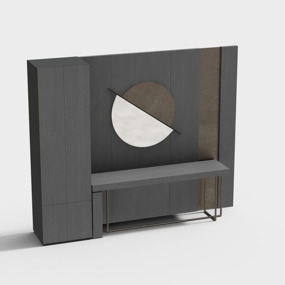 Urban Corner 3D model for Modern Design