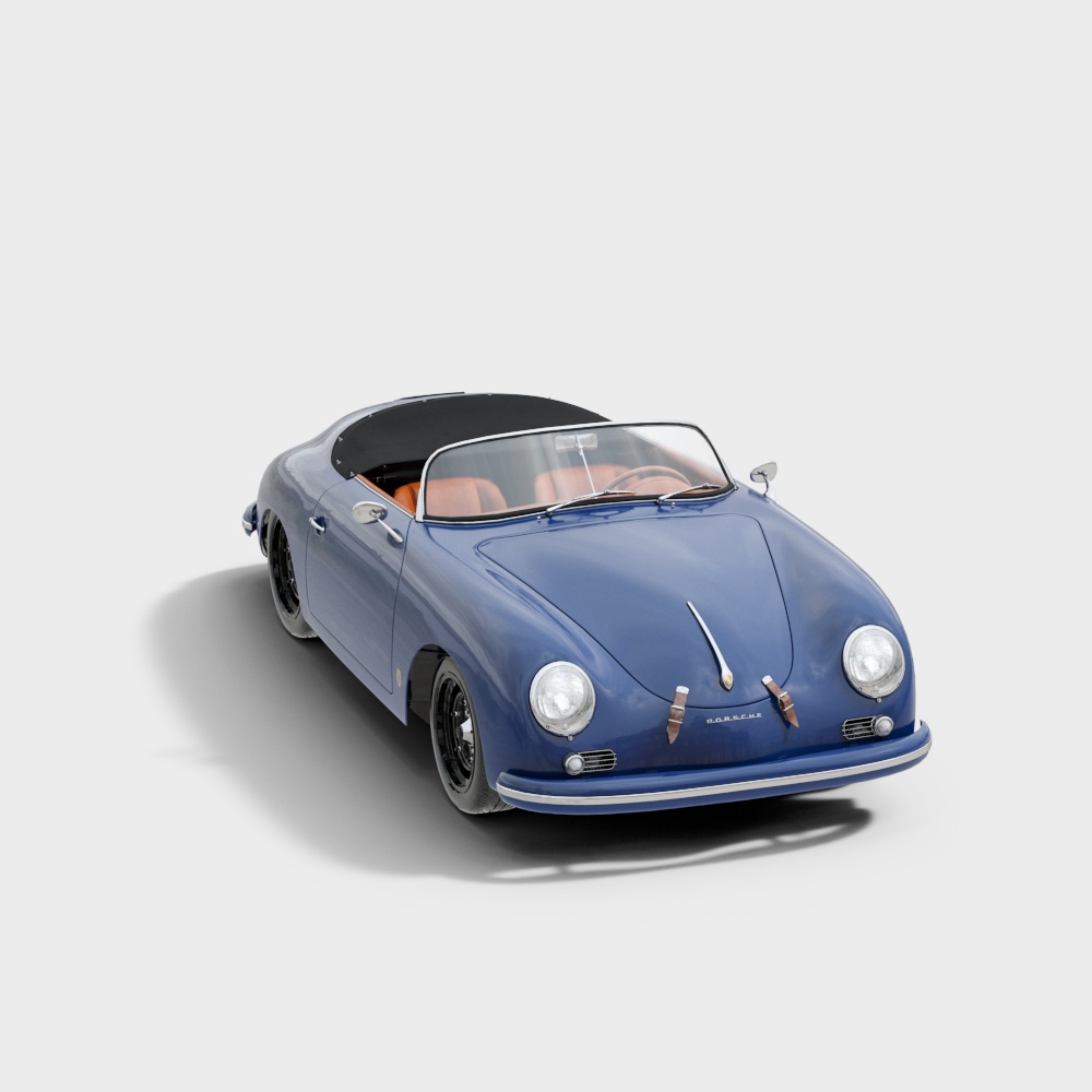 Vintage Sports Car 3D model for Creative Projects