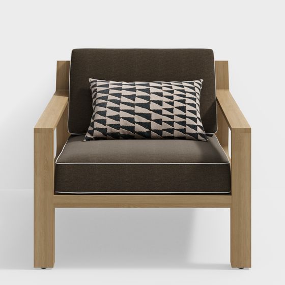 FAUTEUIL EN TECK RHODES