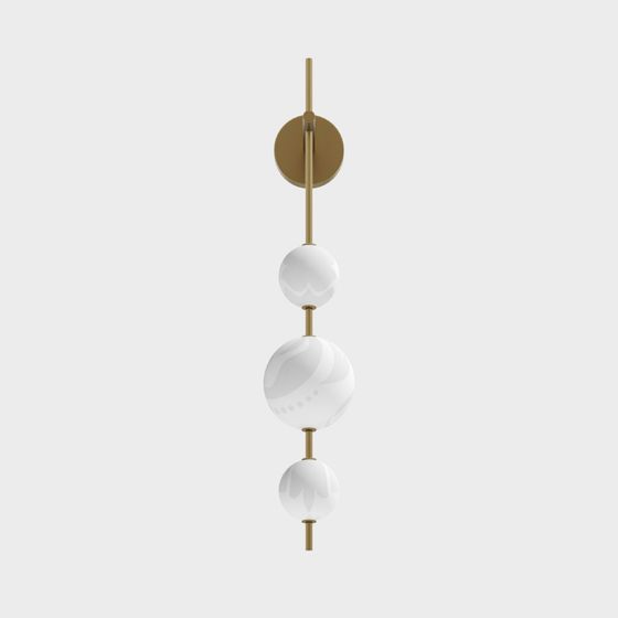 Hanging Art Light Fixture 3D model